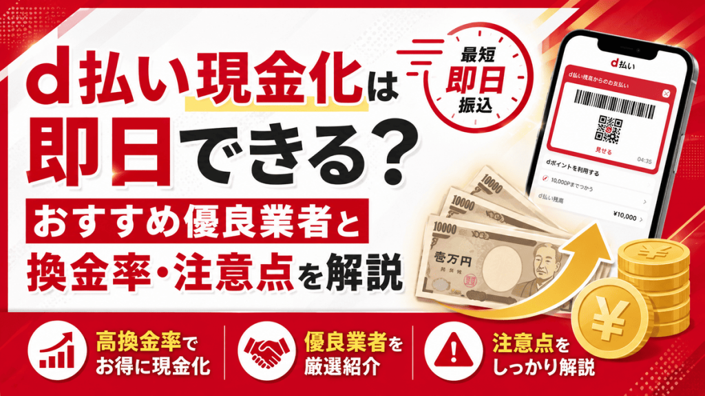 d払い現金化