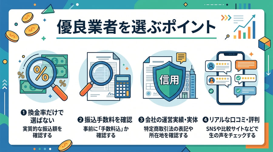 トラブルを防ぐ優良業者を選ぶポイント